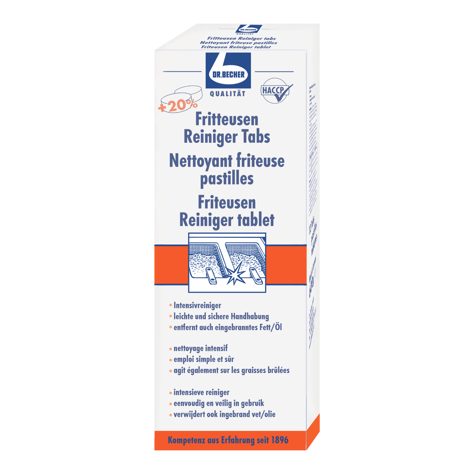 Dr. Becher Fritteusen Rein Tabs - 12 Stück | Packung (1 Stück)-zoom-1