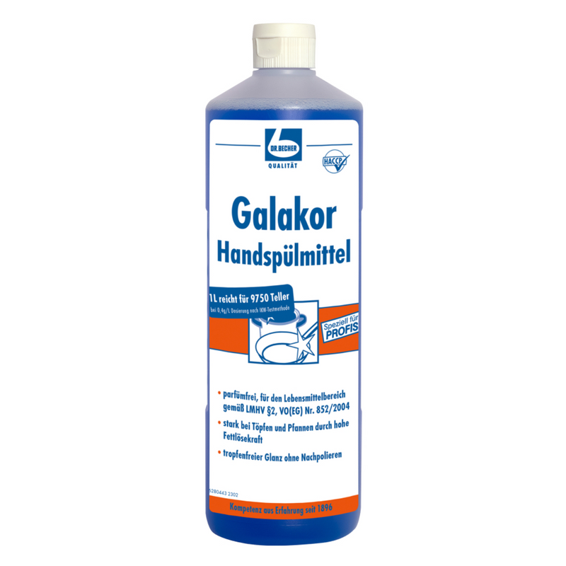 Dr. Becher Galakor Handspülmittel - 1 Liter | Flasche (1000 ml)-zoom-