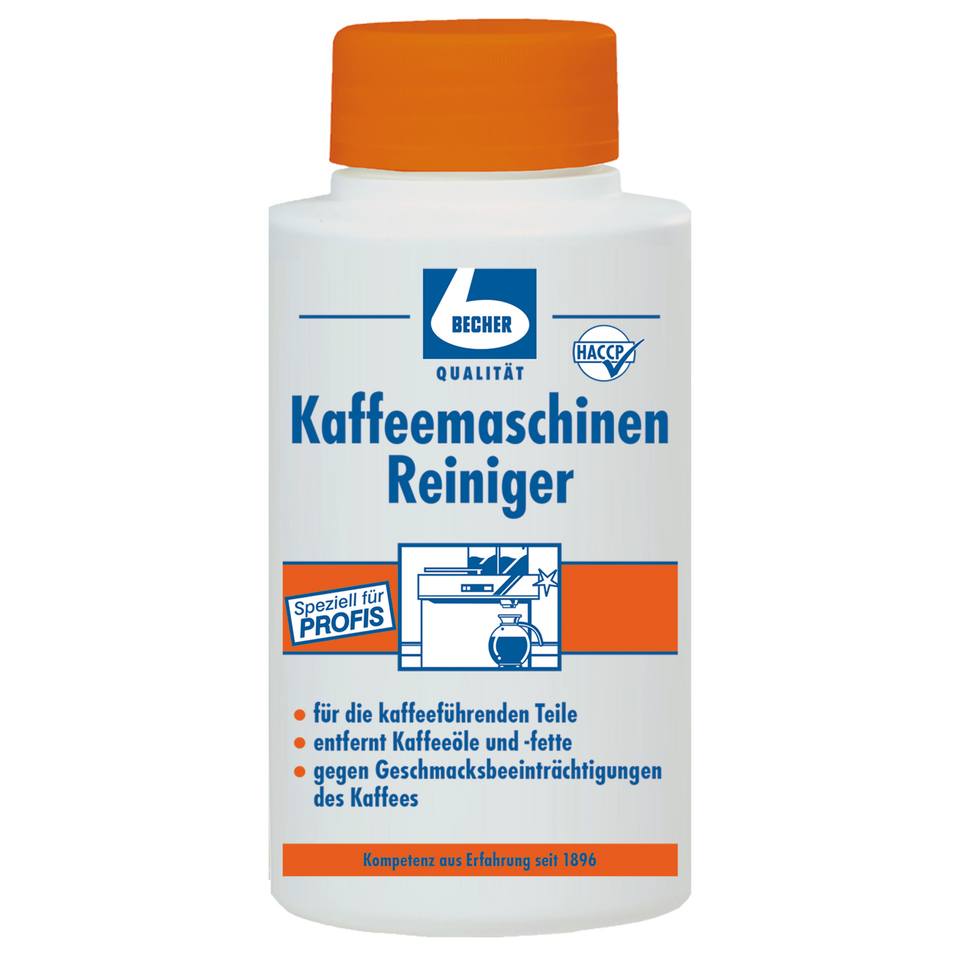 Dr. Becher Kaffeemaschinen Reiniger, 1000g Flasche  | Flasche (1 ml)-1