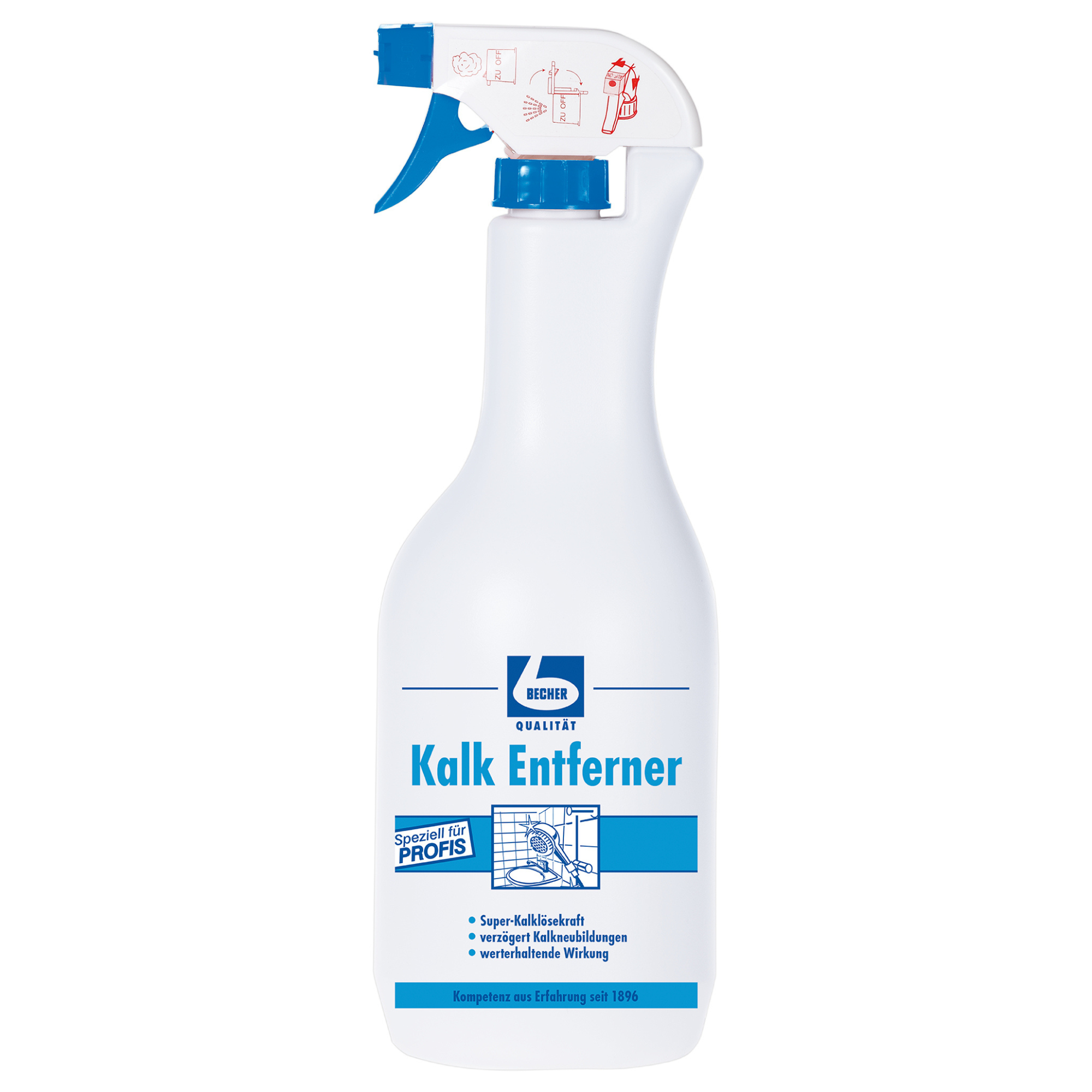Dr. Becher Kalk Entferner - 1 Liter | Flasche (1 l)-zoom-1