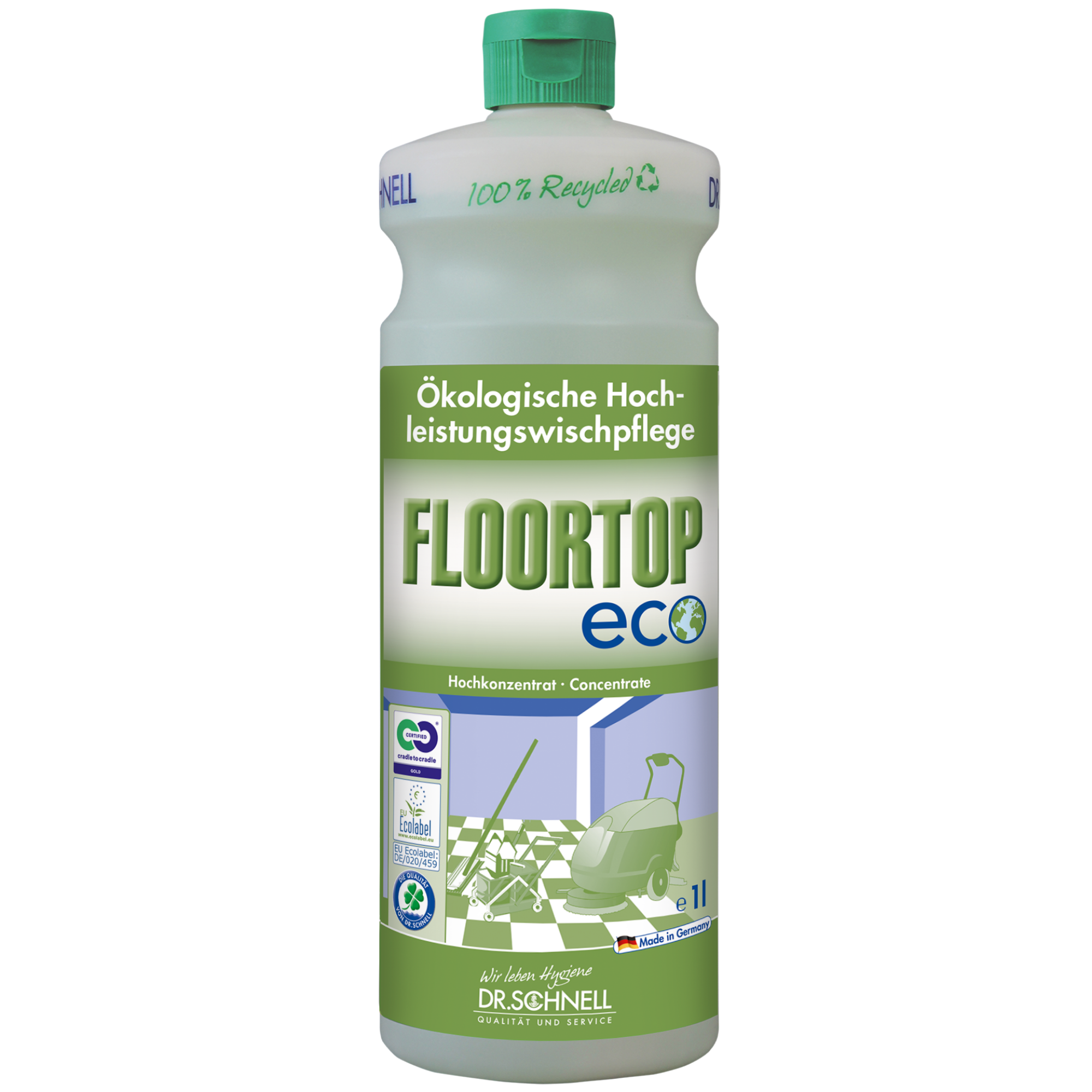 Dr. Schnell Floortop Eco Bodenreiniger Konzentrat, ökologisch, hochwirksam