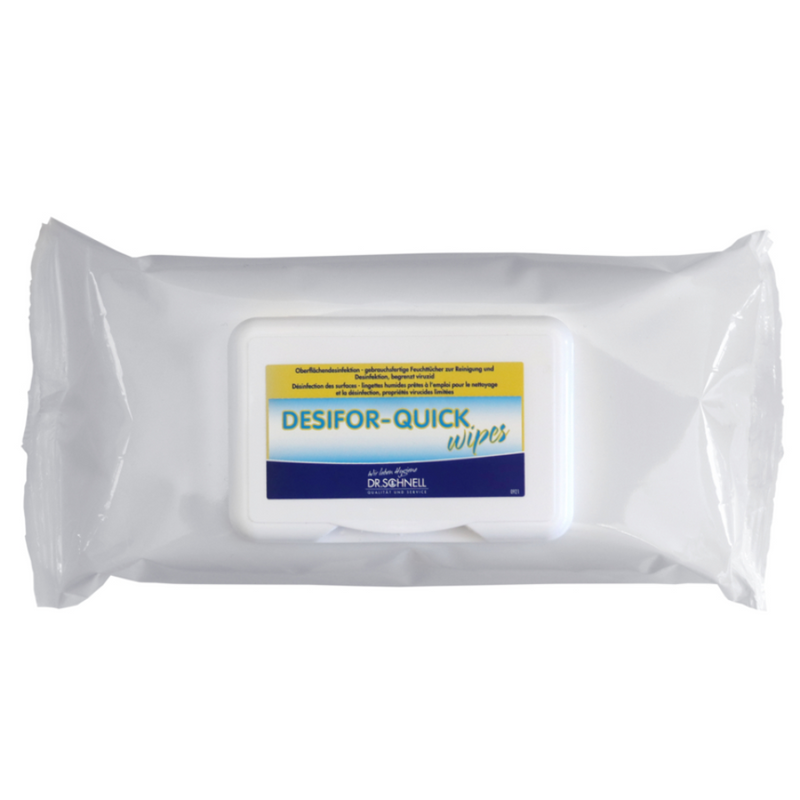 Dr. Schnell DESIFOR-QUICK WIPES, Desinfektionstücher, viruzid | Packung (80 Tücher)-zoom-