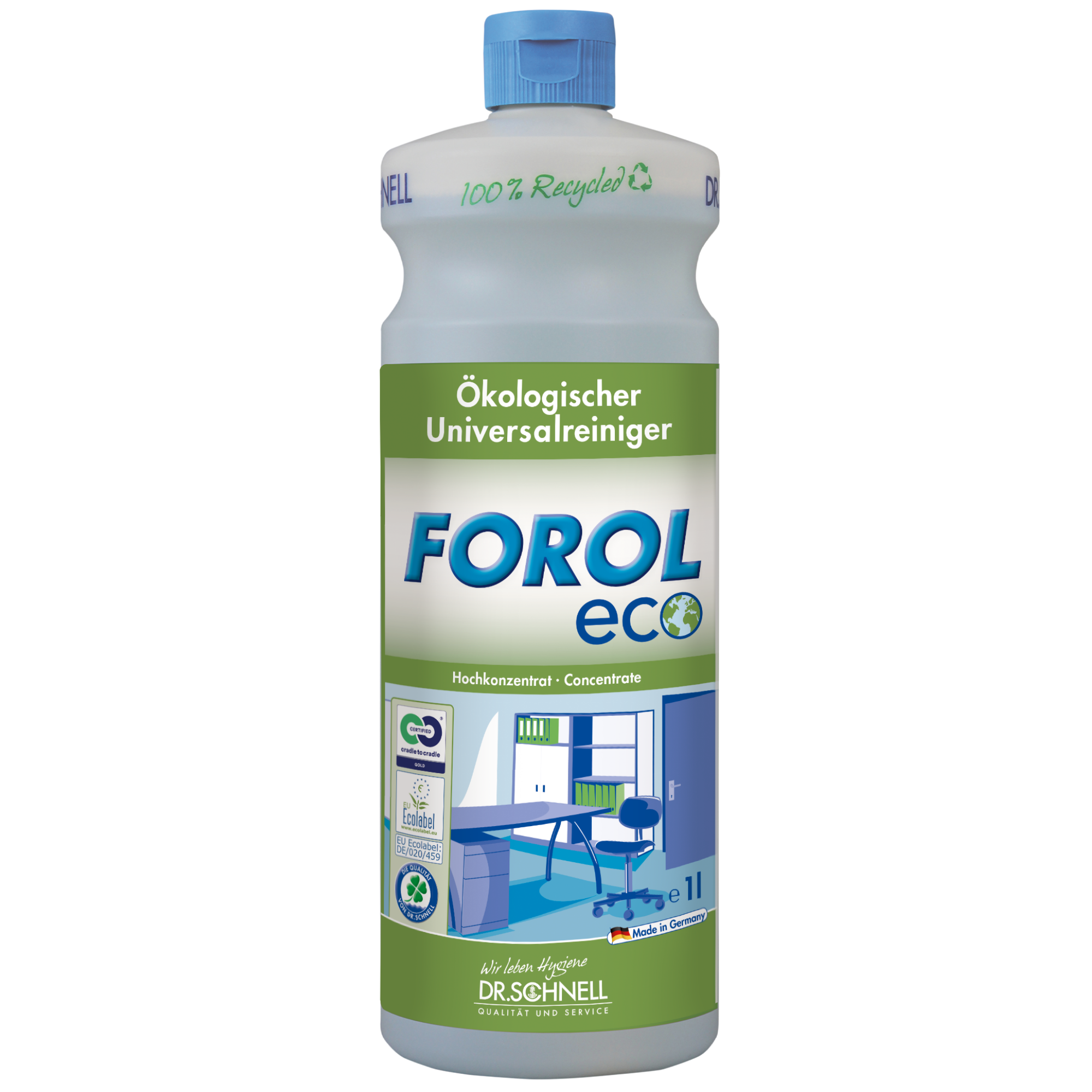 Dr. Schnell FOROL ECO Universalreiniger, ökologisch für Oberflächen-zoom-1