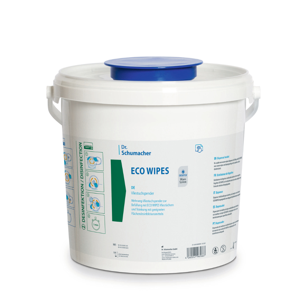 Dr. Schumacher Eco Wipes Vliestuchspender ohne Tücher | Packung (1 Eimer)-1