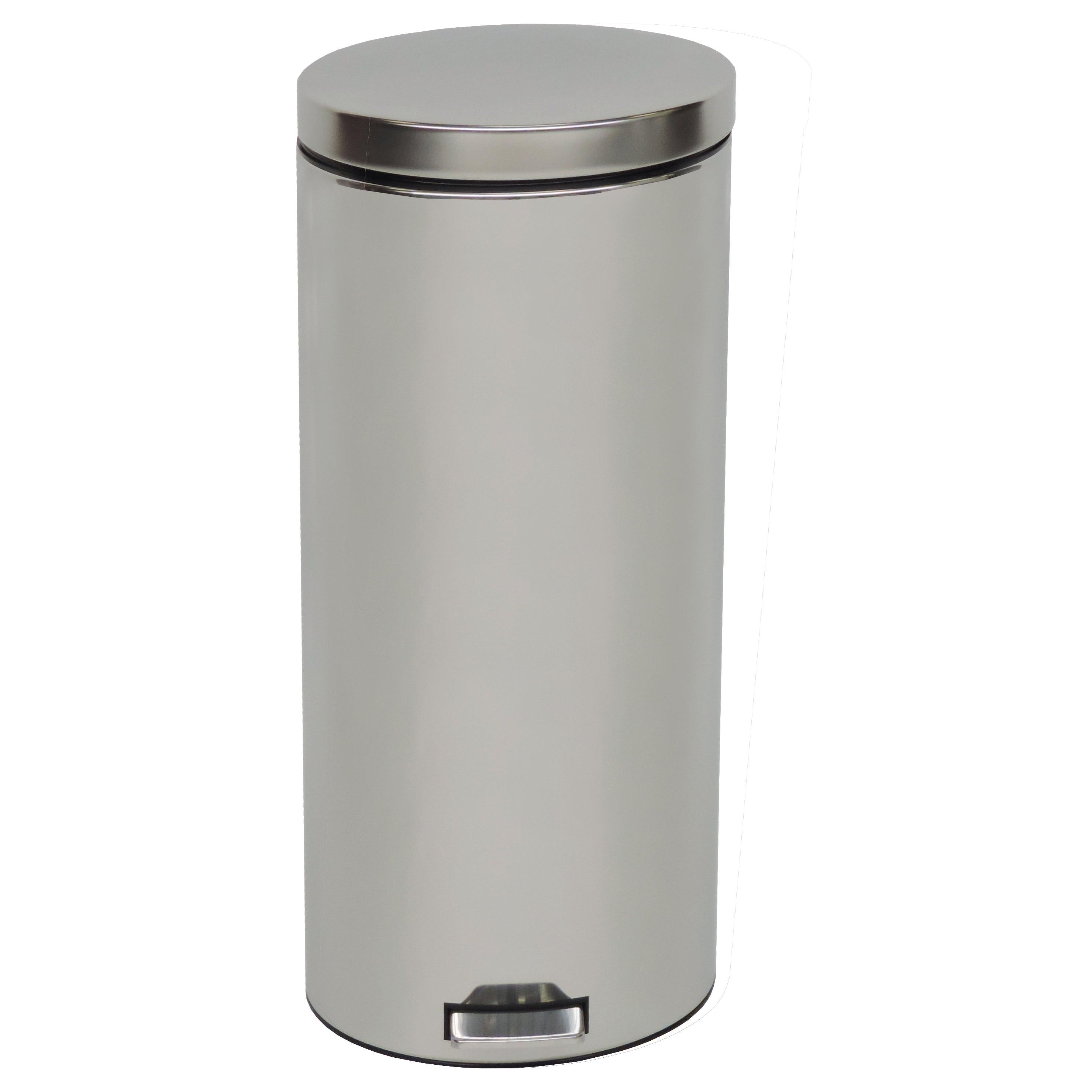 Novocal Tretabfalleimer Material: Gehäuse und Deckel:  Chromstahl, korrosionsbeständig  Inneneimer | Packung (1 Stück)-zoom-1