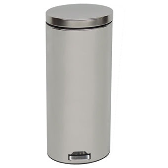 Novocal Tretabfalleimer Material: Gehäuse und Deckel:  Chromstahl, korrosionsbeständig  Inneneimer | Packung (1 Stück)-1