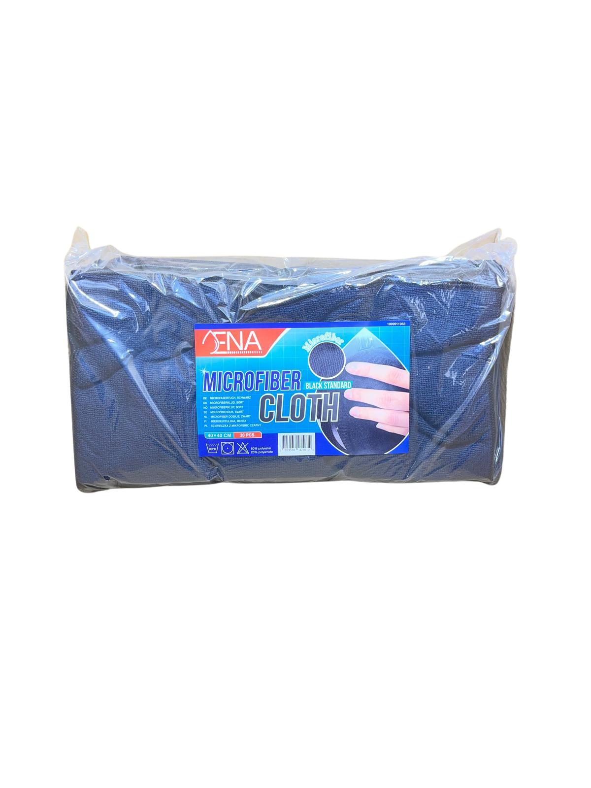 20 x Mikrofasertücher SCHWARZ 40 x 40cm Profiqualität ST Gastro Microfasertuch-2