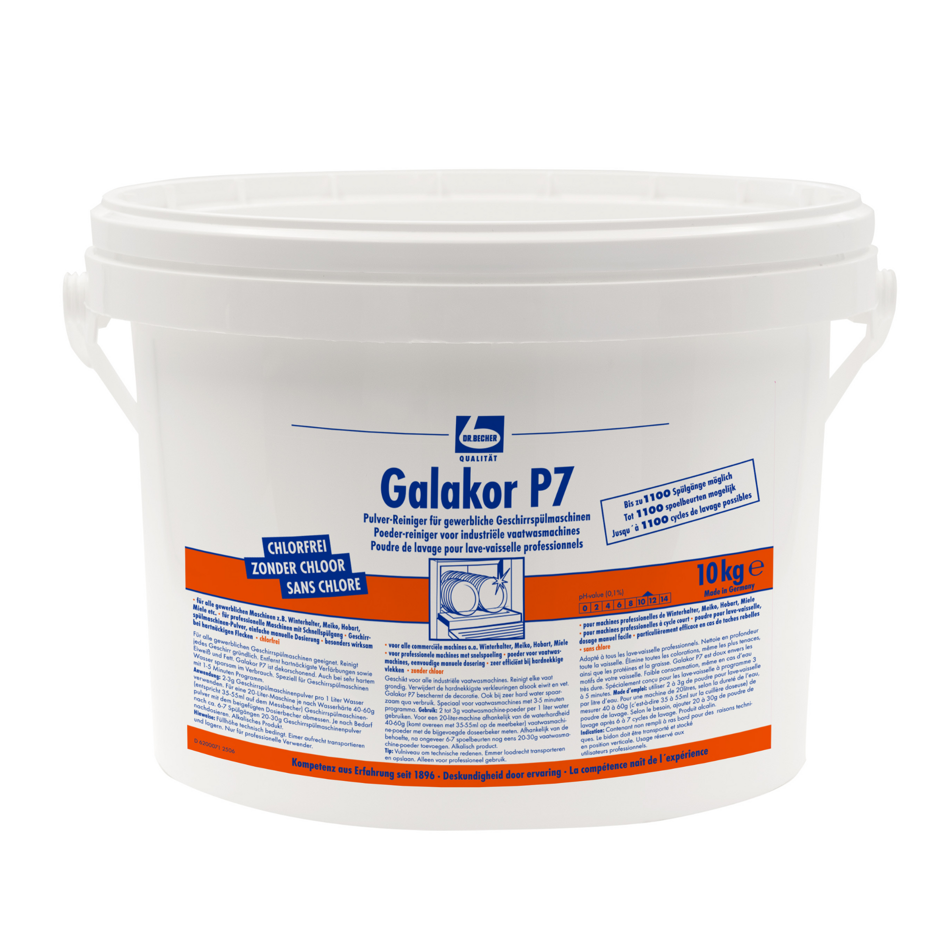 Dr. Becher Galakor P7 Pulver Reiniger | Packung (10 kg)-1