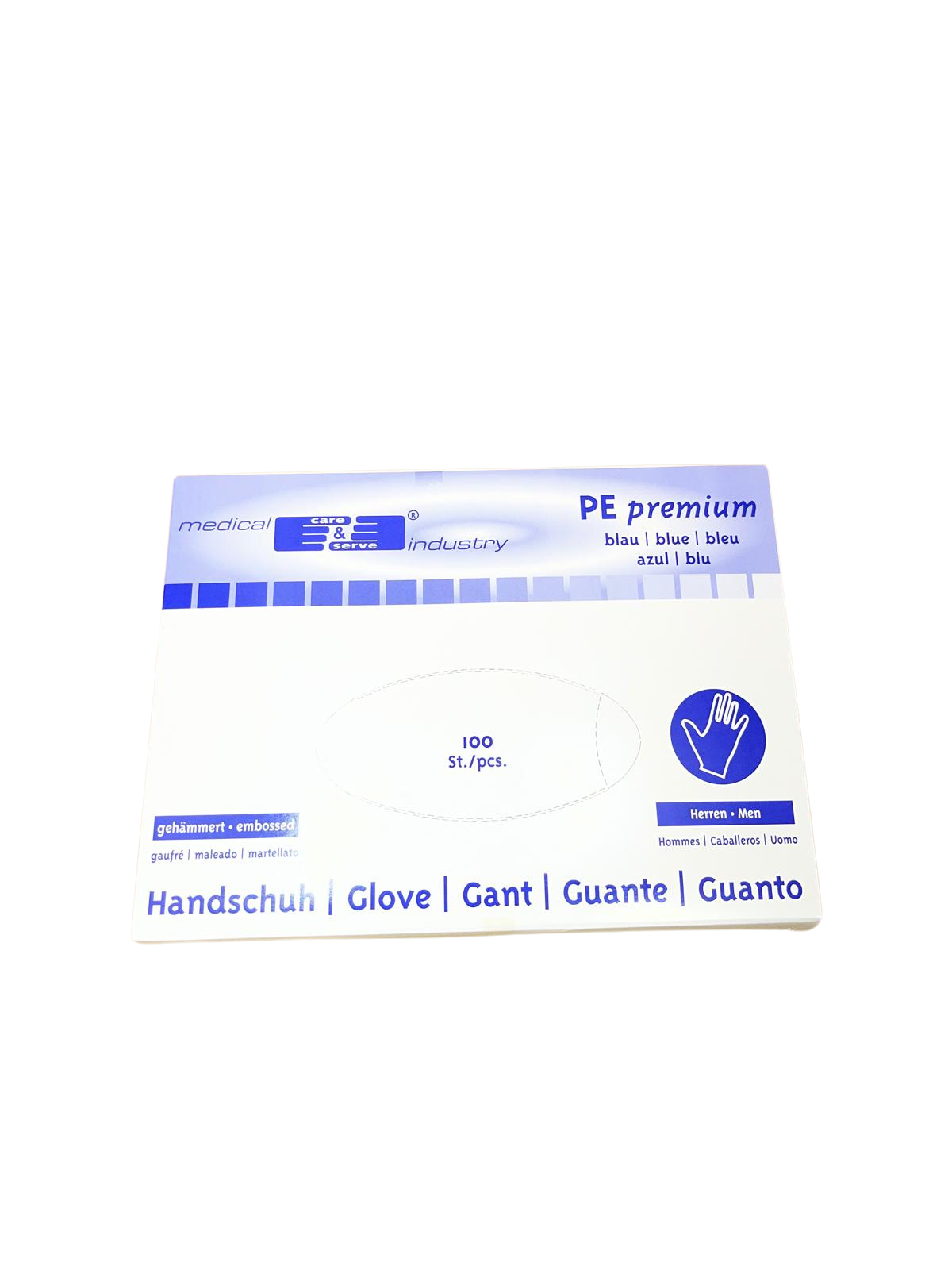 ** 10 Boxen PE-Einweghandschuhe mit je 100 Stück-zoom-1