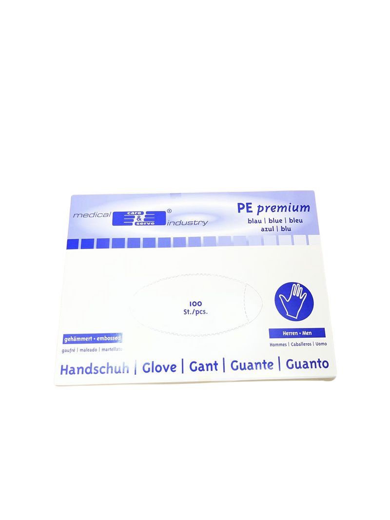 ** 10 Boxen PE-Einweghandschuhe mit je 100 Stück-zoom-