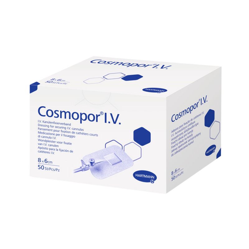 Hartmann Cosmopor I.V.KanuelenfixPfl. st 6x8cmP50 | Packung (50 Stück)-zoom-