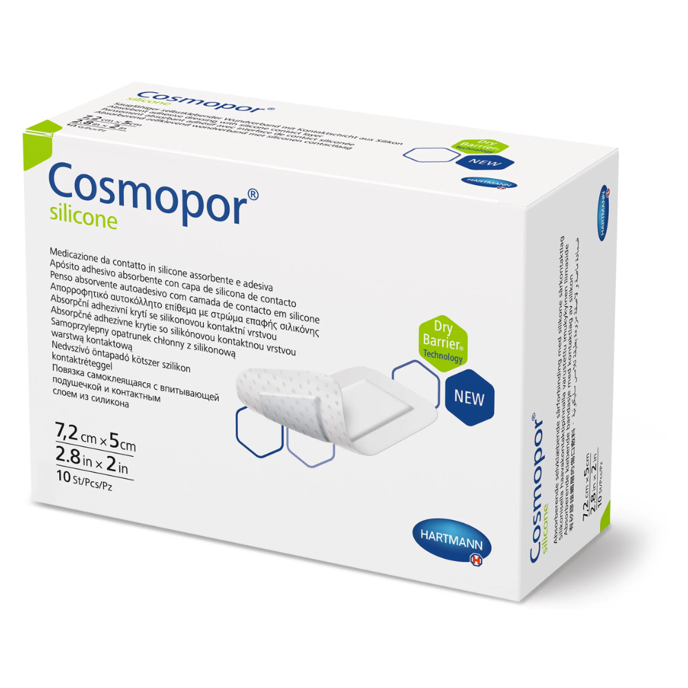 Hartmann Cosmopor® silicone steril, einzeln eingesiegelt, in Faltschachteln-zoom-2