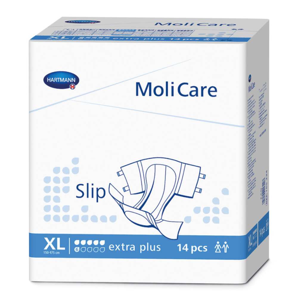Hartmann MoliCare® extra+ Inkontinenz Slip 6 Tropfen, Unisex | Packung (14 Stück)-zoom-1