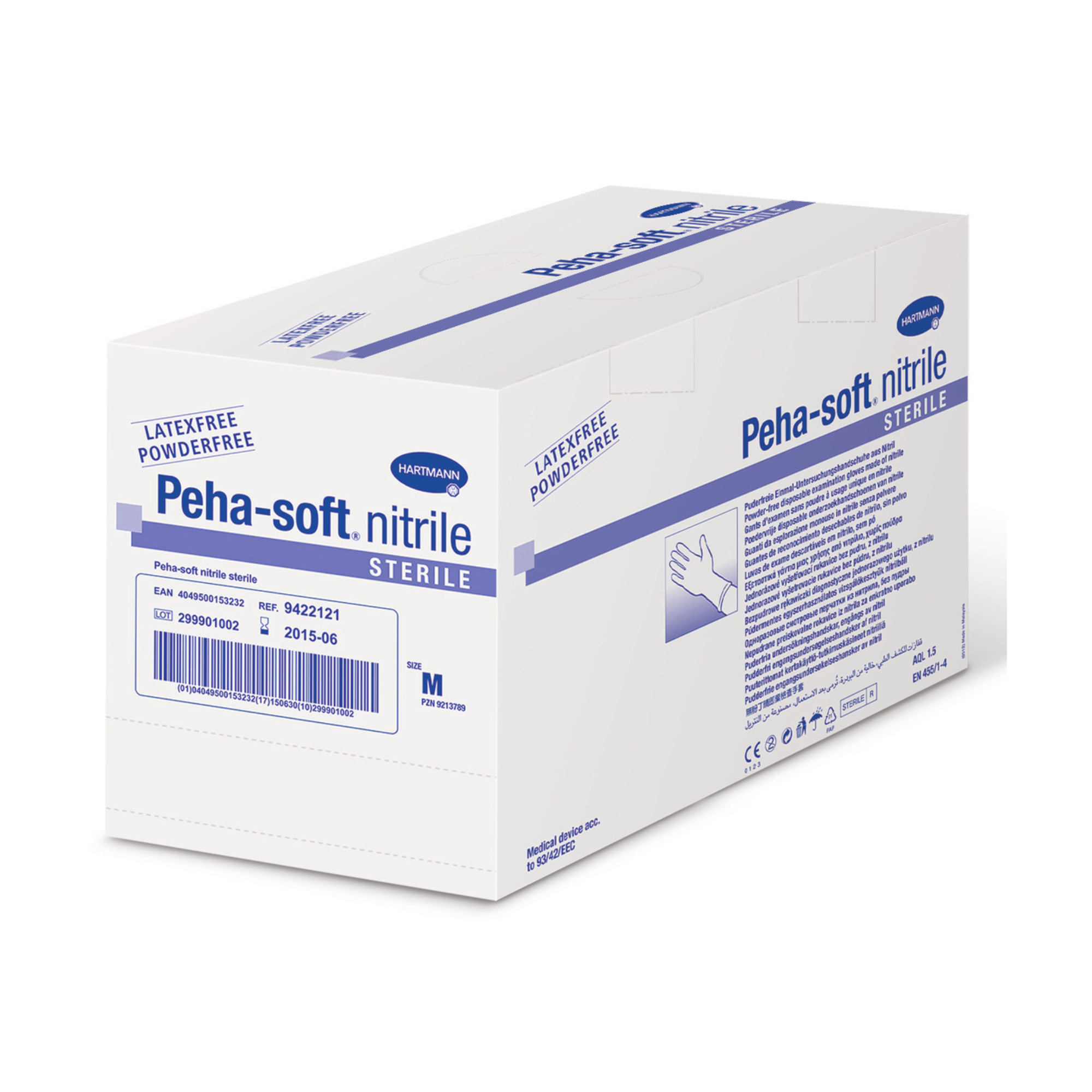 Hartmann Peha-soft® nitrile sterile, Untersuchungshandschuhe - 50 Paar-zoom-1