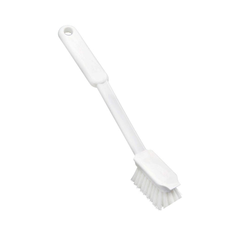 Haug Schmale Nylon-Spülbürste Mittelhart Weiß 255 x 33 x 70 mm-zoom-