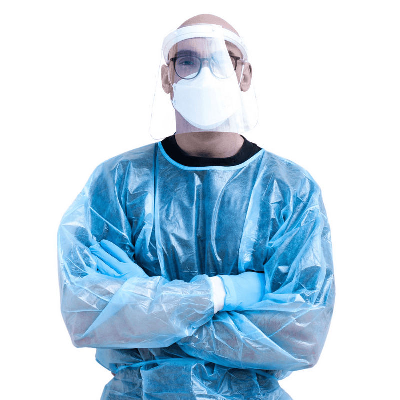 Meditrade BeeSana® SMS-Kittel 40 g Schutzkittel | Packung (100 Stück)-zoom-