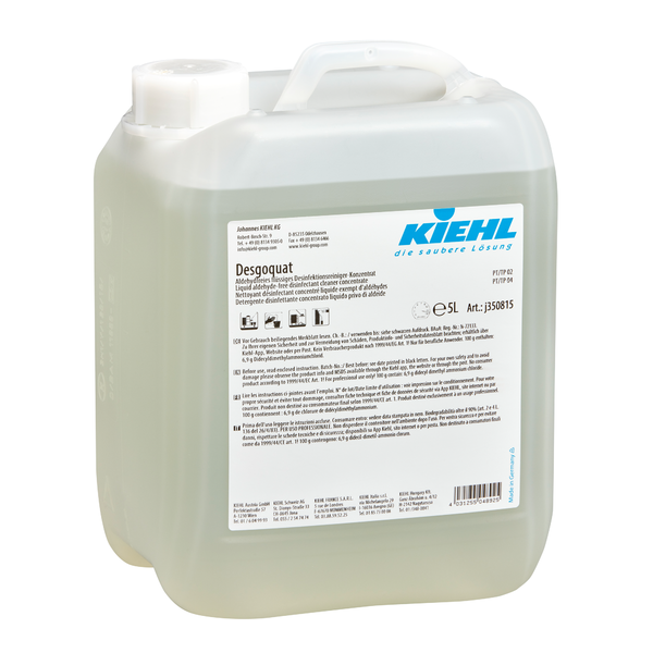 Kiehl Desgoquat Aldehydfreies flüssiges Desinfektionsreiniger-Konzentrat-zoom-1