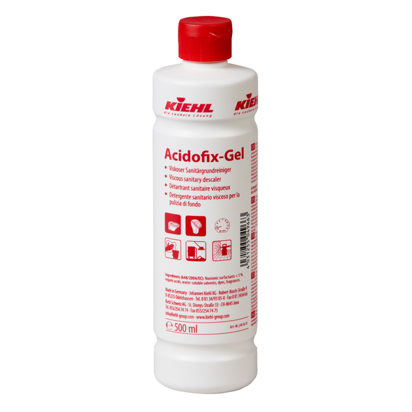 Kiehl Acidofix-Gel Viskoser Sanitär-Grundreiniger 500 ml  | Karton (12 Flaschen)-1