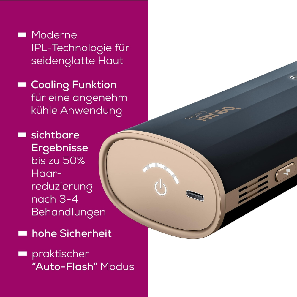 Auslaufartikel: Beurer IPL Haarentfernungsgerät IPL 7800 COOL PRO | Packung (1 Stück)-zoom-2