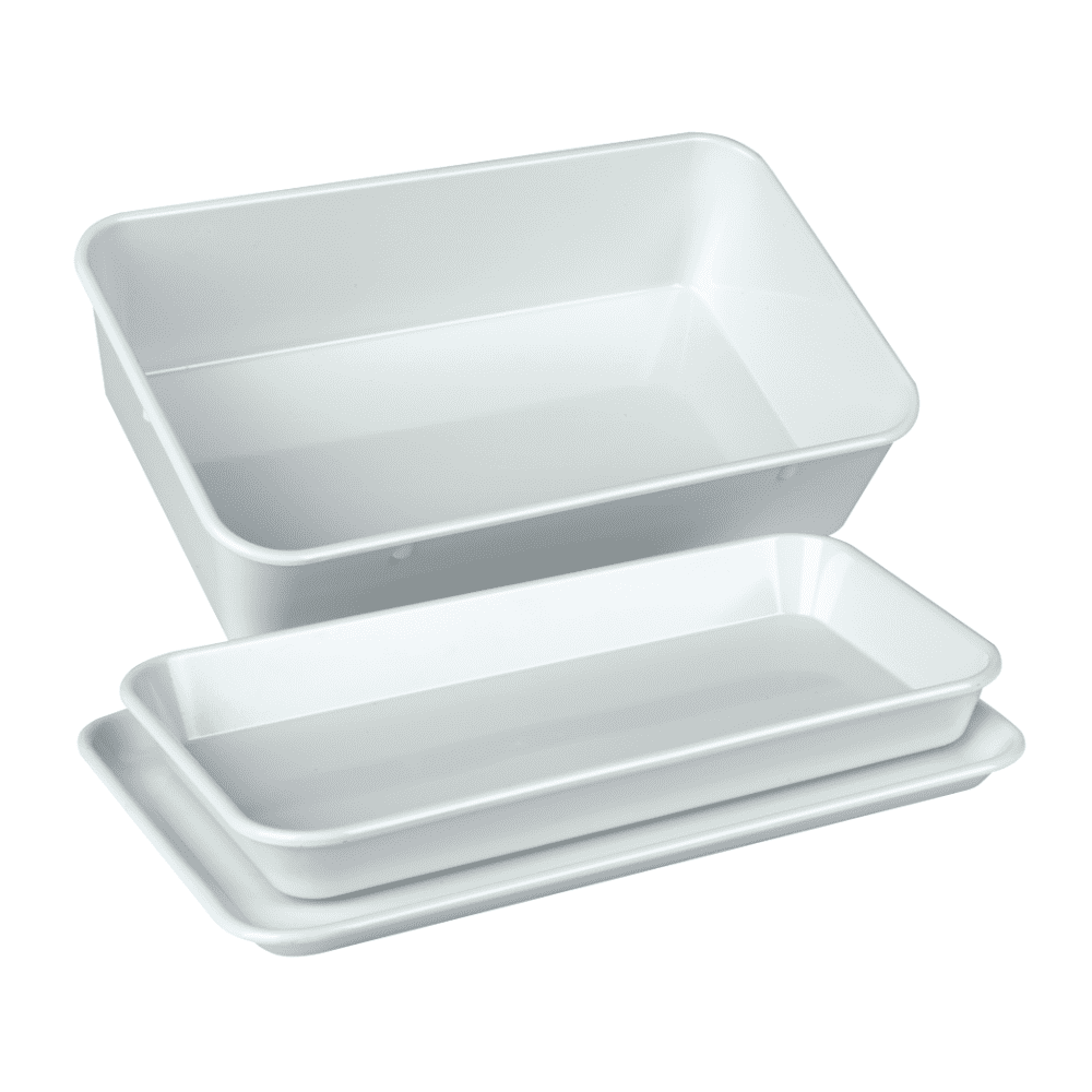 Instrumententablett mit hohem Rand, 190 x 150 x 40 mm-1