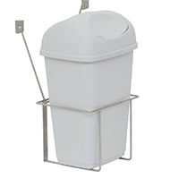 Novocal Kunststoffabfallbehälter Inhalt: 15 Liter             mit Deckel  Farbe: Grau und Edels | Packung (1 Stück)-1