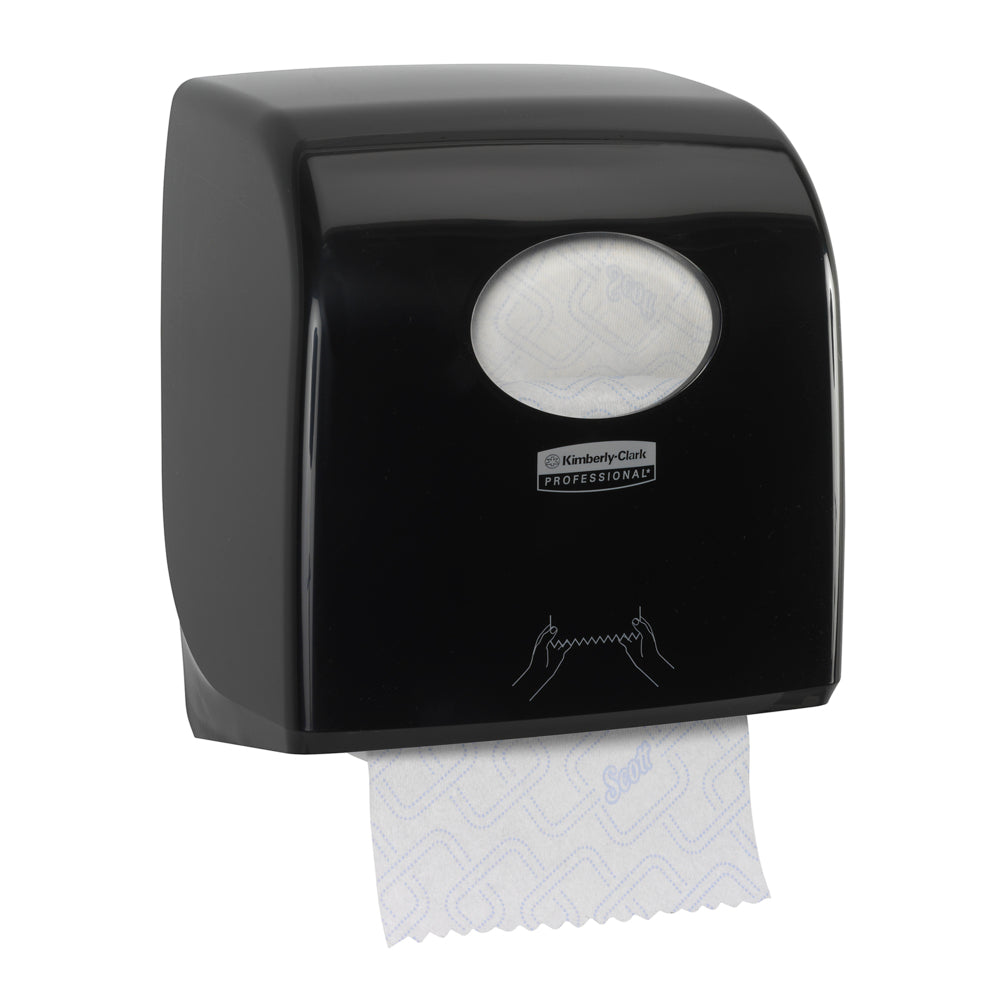 Aquarius™ Slimroll™ Rollenhandtuchspender - Schwarz /NEU - 1 Dispenser | Karton (1 Spender)-1