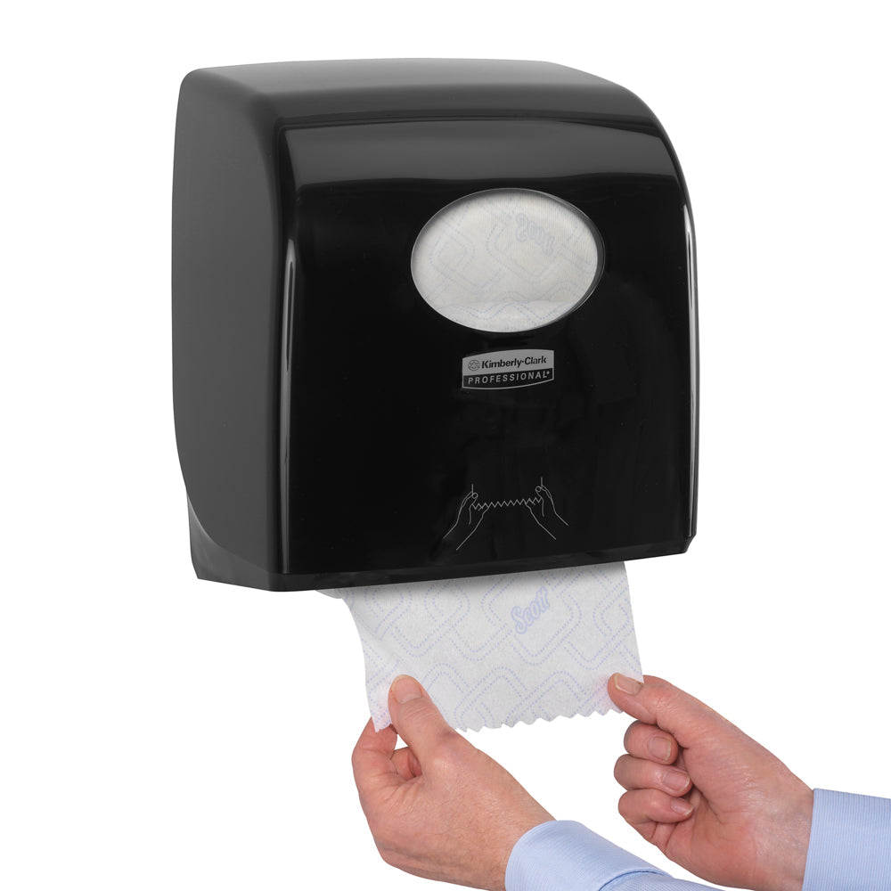 Aquarius™ Slimroll™ Rollenhandtuchspender - Schwarz /NEU - 1 Dispenser | Karton (1 Spender)-5
