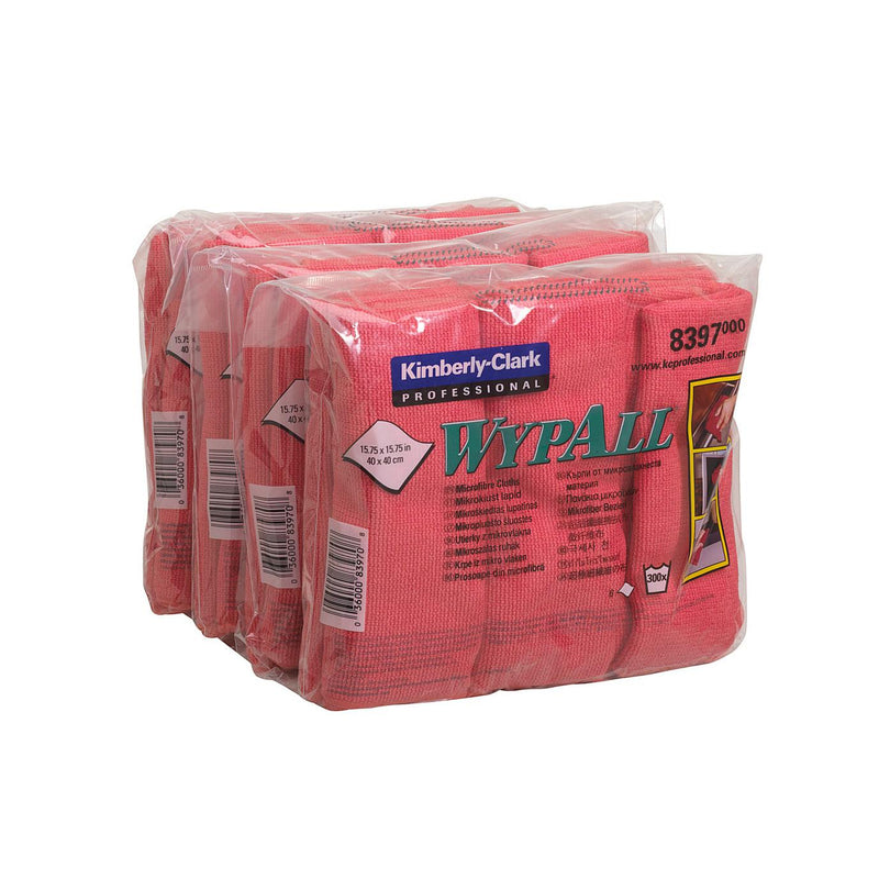 WypAll® Mikrofasertücher - flaches Tuch / 40 x 40 cm-zoom-