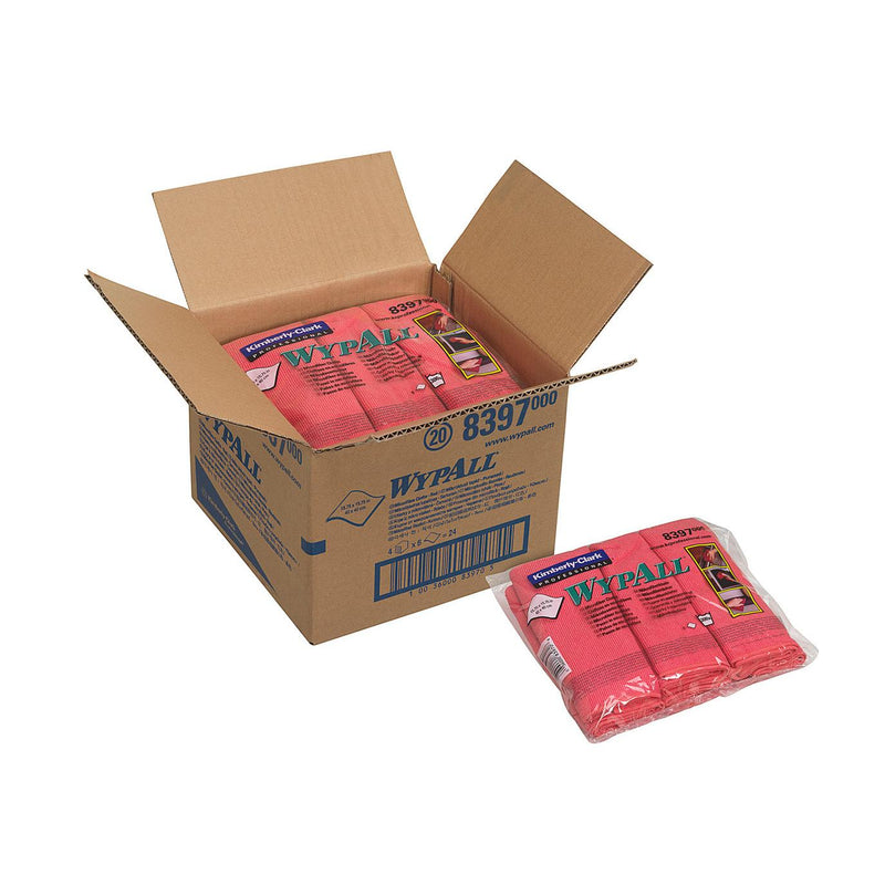 WypAll® Mikrofasertücher - flaches Tuch / 40 x 40 cm-zoom-