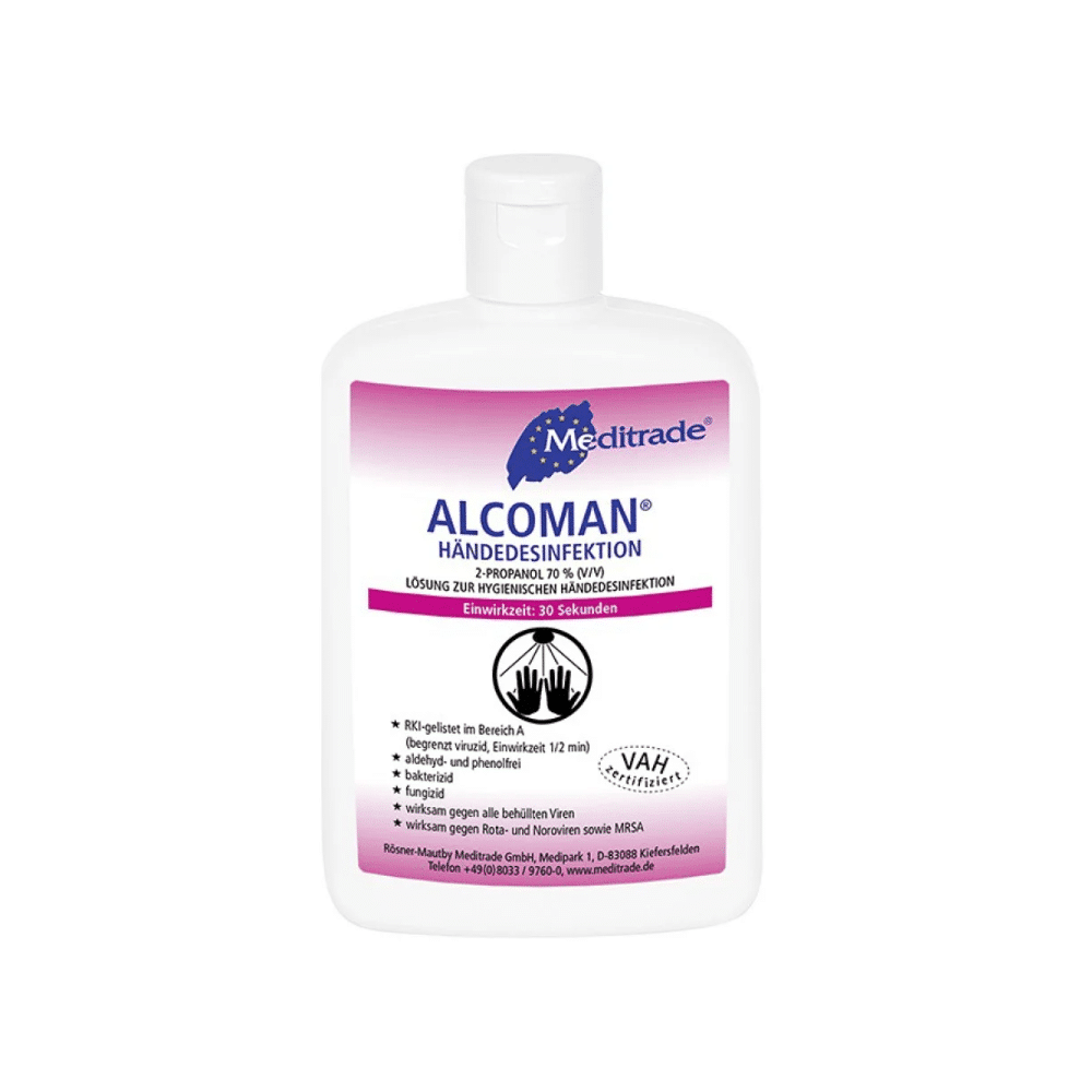 Meditrade Alcoman® Händedesinfektionsmittel - 150 ml | Flasche (150 ml)-1
