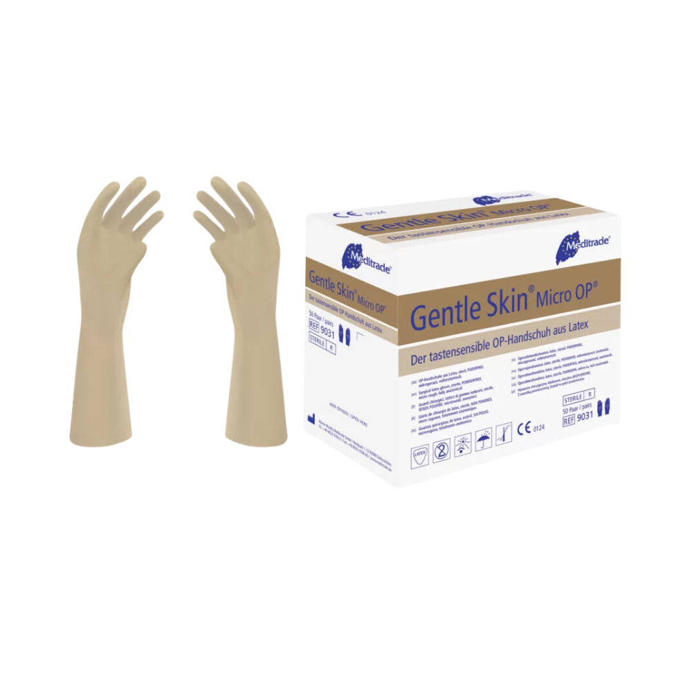 Meditrade Gentle Skin® Micro OP®, OP-Handschuhe aus Latex-1