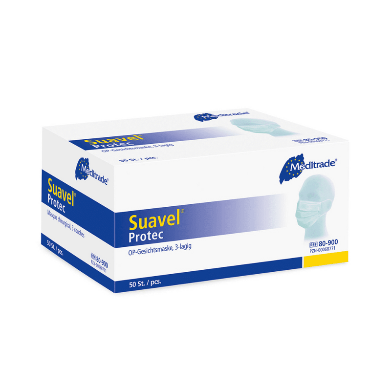 Meditrade Suavel® Protec OP-Maske 50 Stück-zoom-