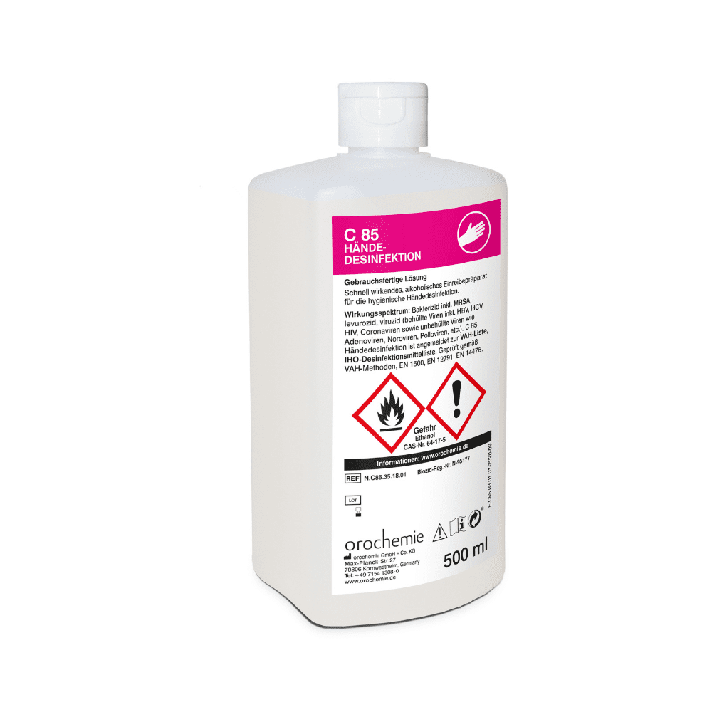 Orochemie C 85 Händedesinfektion - 500 ml