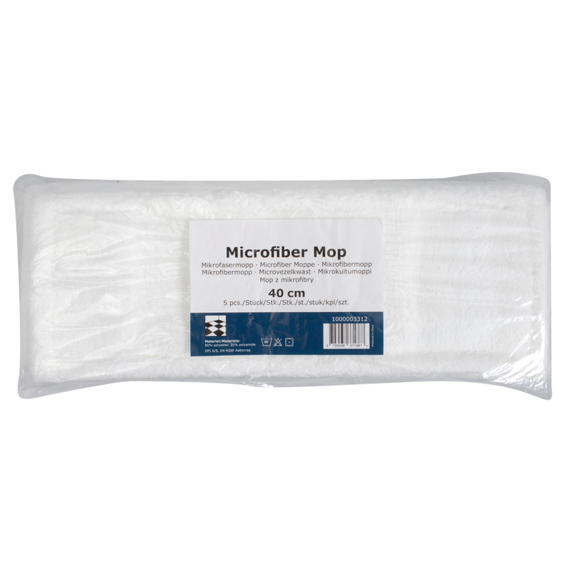 Mikrofasermopp Standard, Weiß-zoom-