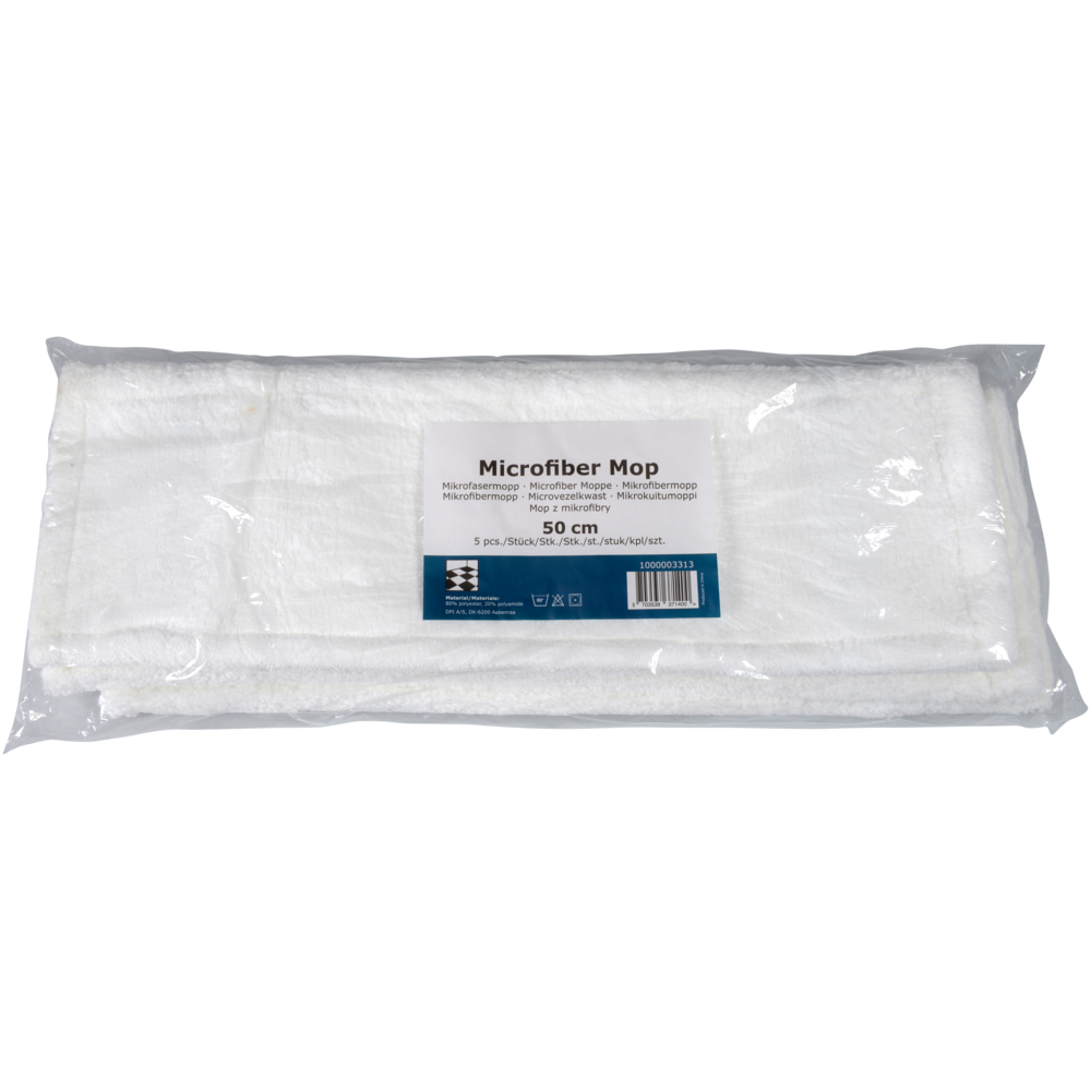 Mikrofasermopp Standard, Weiß-2