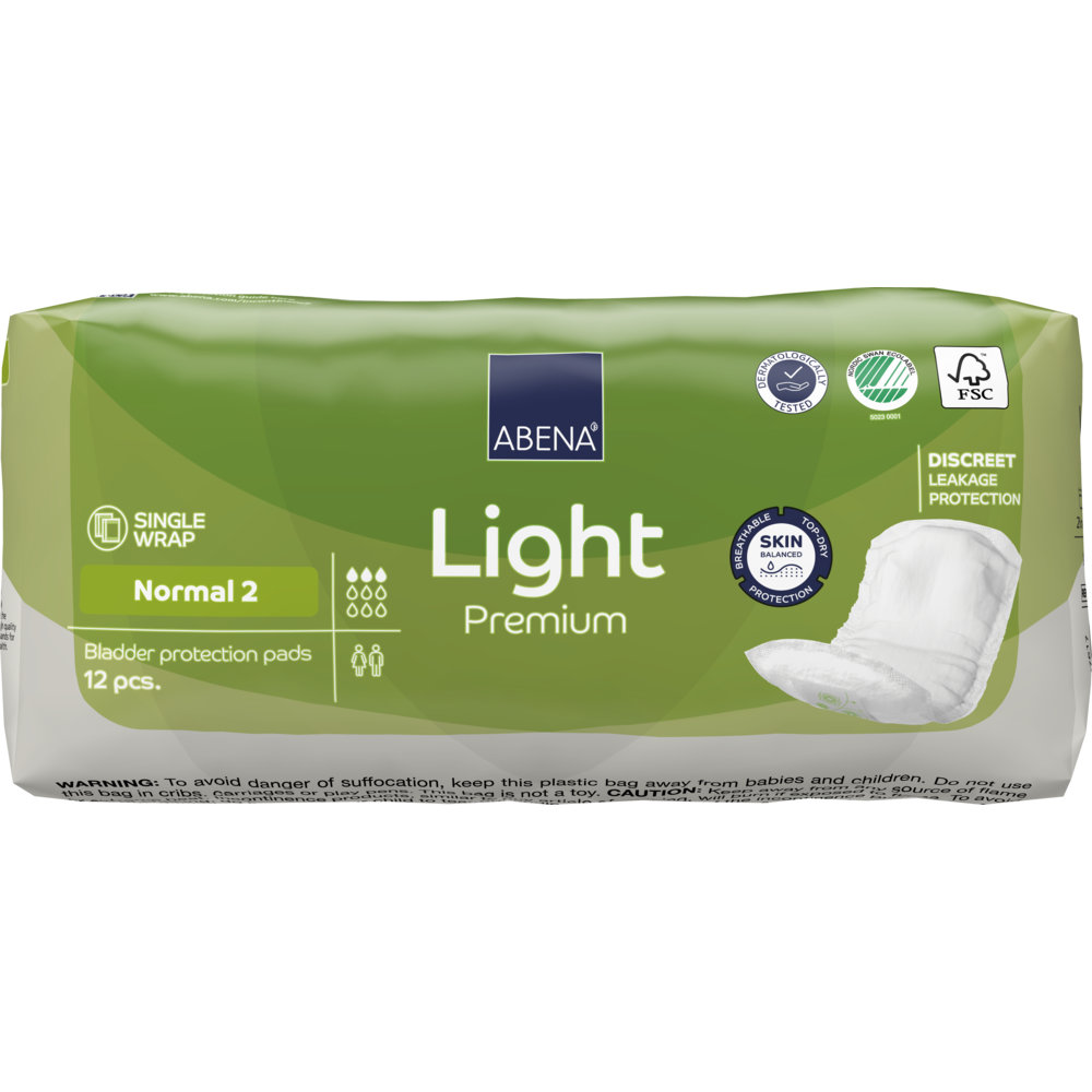 ABENA Light Normal 2, Premium    | Packung (12 Stück)