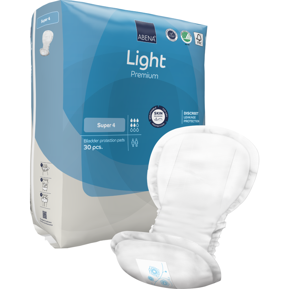 ABENA Light Super 4, Premium    | Packung (30 Stück)