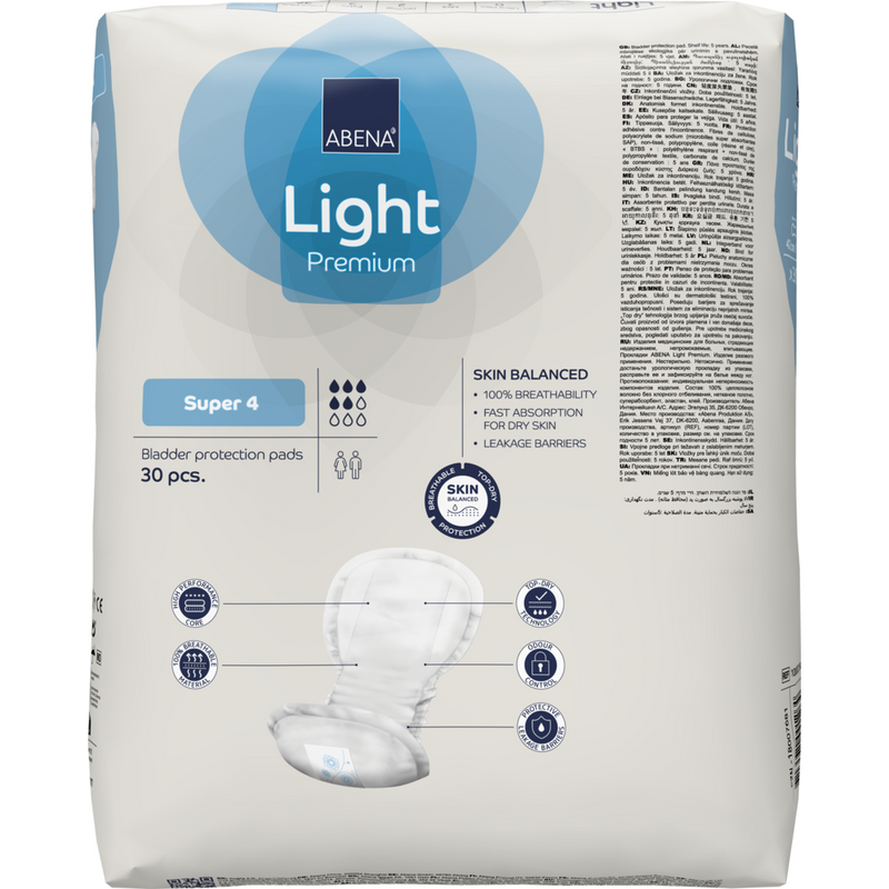 ABENA Light Super 4, Premium    | Packung (30 Stück)-zoom-