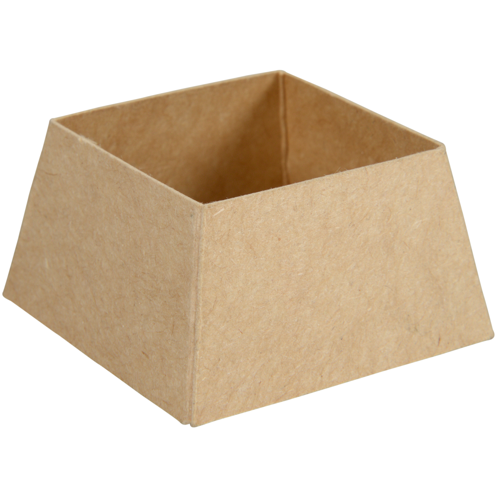 Eierbecher, 45 x 35 mm, Kraft, Braun   | Packung (100 Stück)-zoom-1