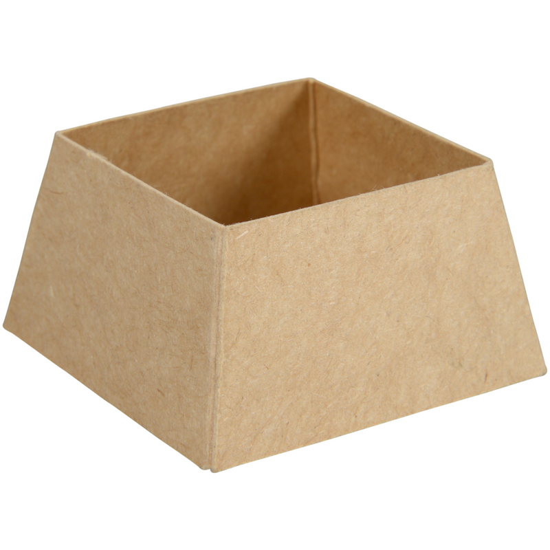 Eierbecher, 45 x 35 mm, Kraft, Braun   | Packung (100 Stück)-zoom-