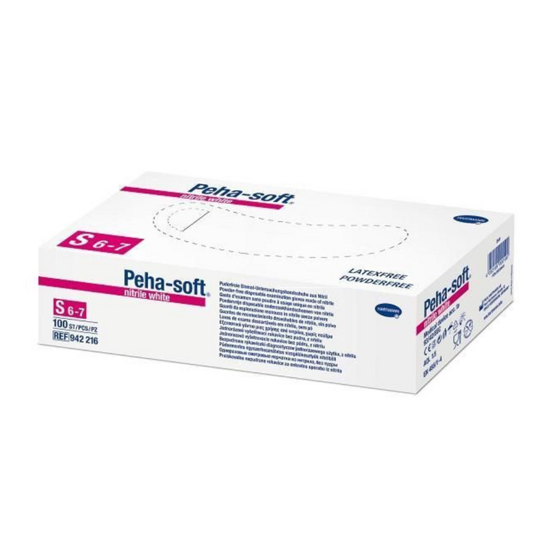 Hartmann Peha-soft® nitrile white Einmalhandschuhe, puderfrei 200 Stk.-zoom-