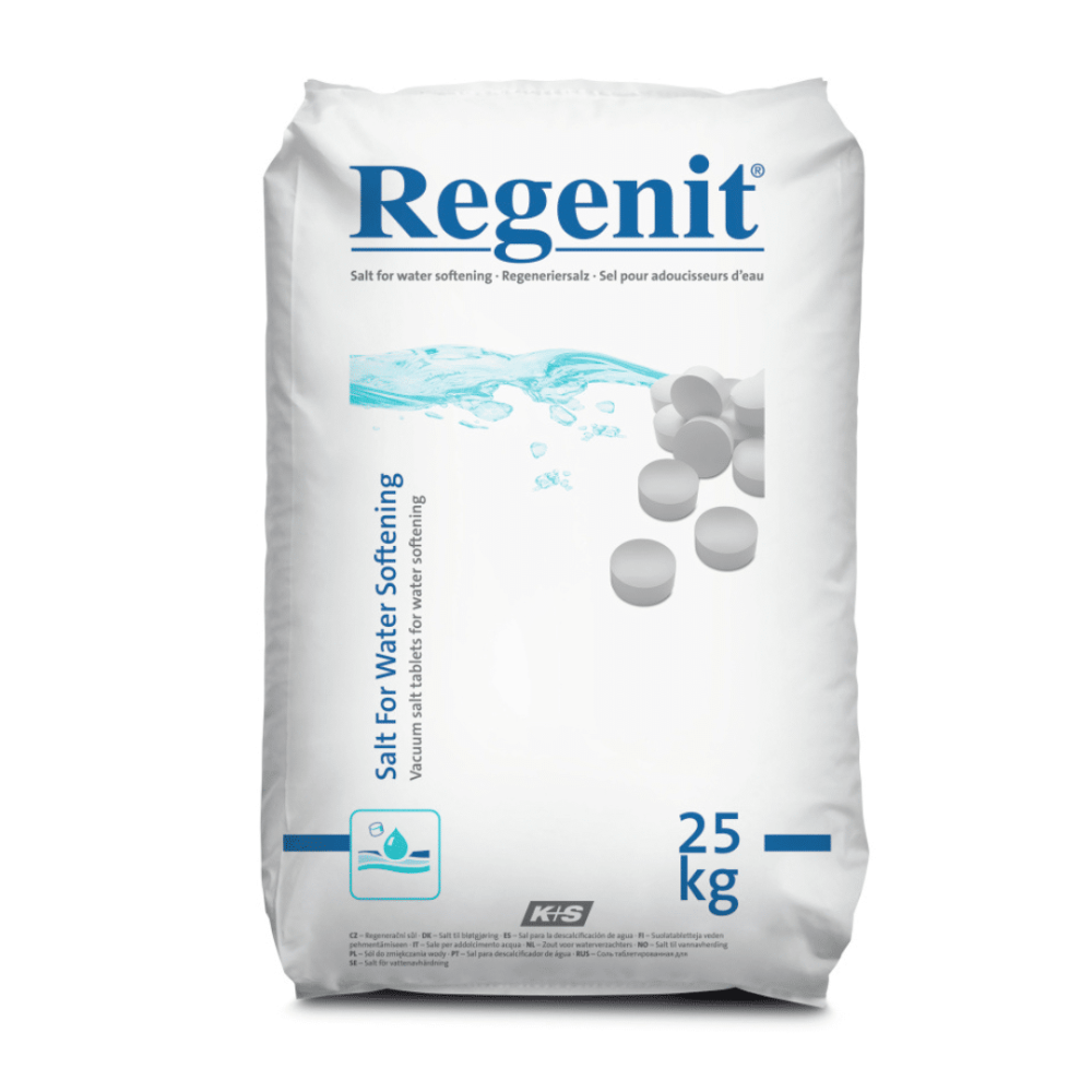 Regenit Siedesalztabletten, gemäß EN 973 Typ | Sack (25 kg)-1
