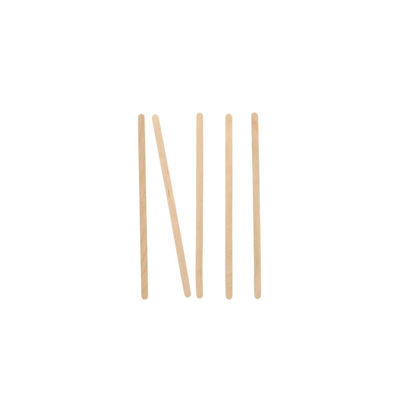 PAPSTAR Rührstäbchen Holz "pure" 14 cm, umweltfreundlich und stabil | Faltschachtel (1000 Stück)-1