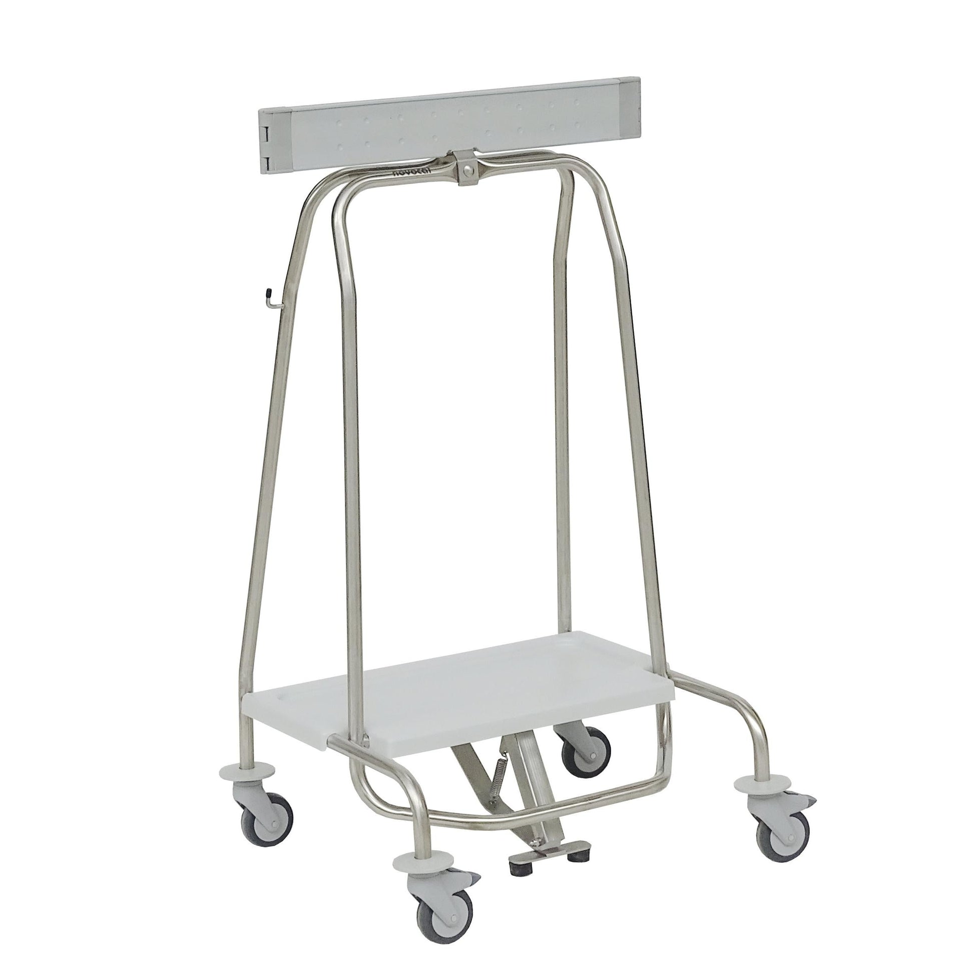 Novocal Abfallsammler "Genius" mit Klemmring und 1 Tretvorrichtung für 70-Liter-Säcke (Format: 57 | Packung (1 Stück)-1