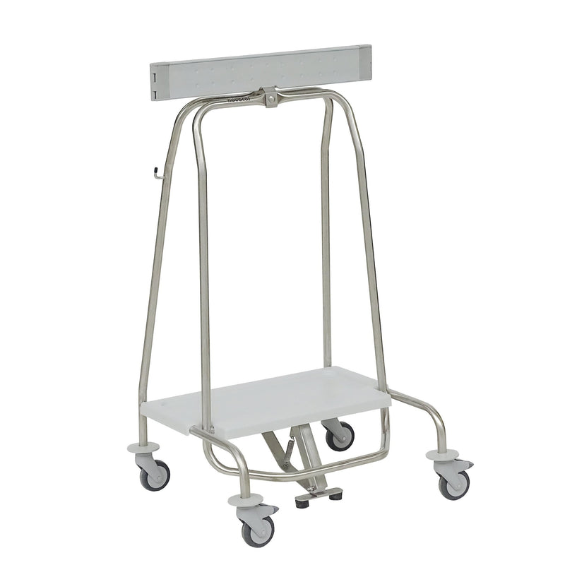 Novocal Abfallsammler "Genius" mit Klemmring und 1 Tretvorrichtung für 70-Liter-Säcke (Format: 57 | Packung (1 Stück)-zoom-