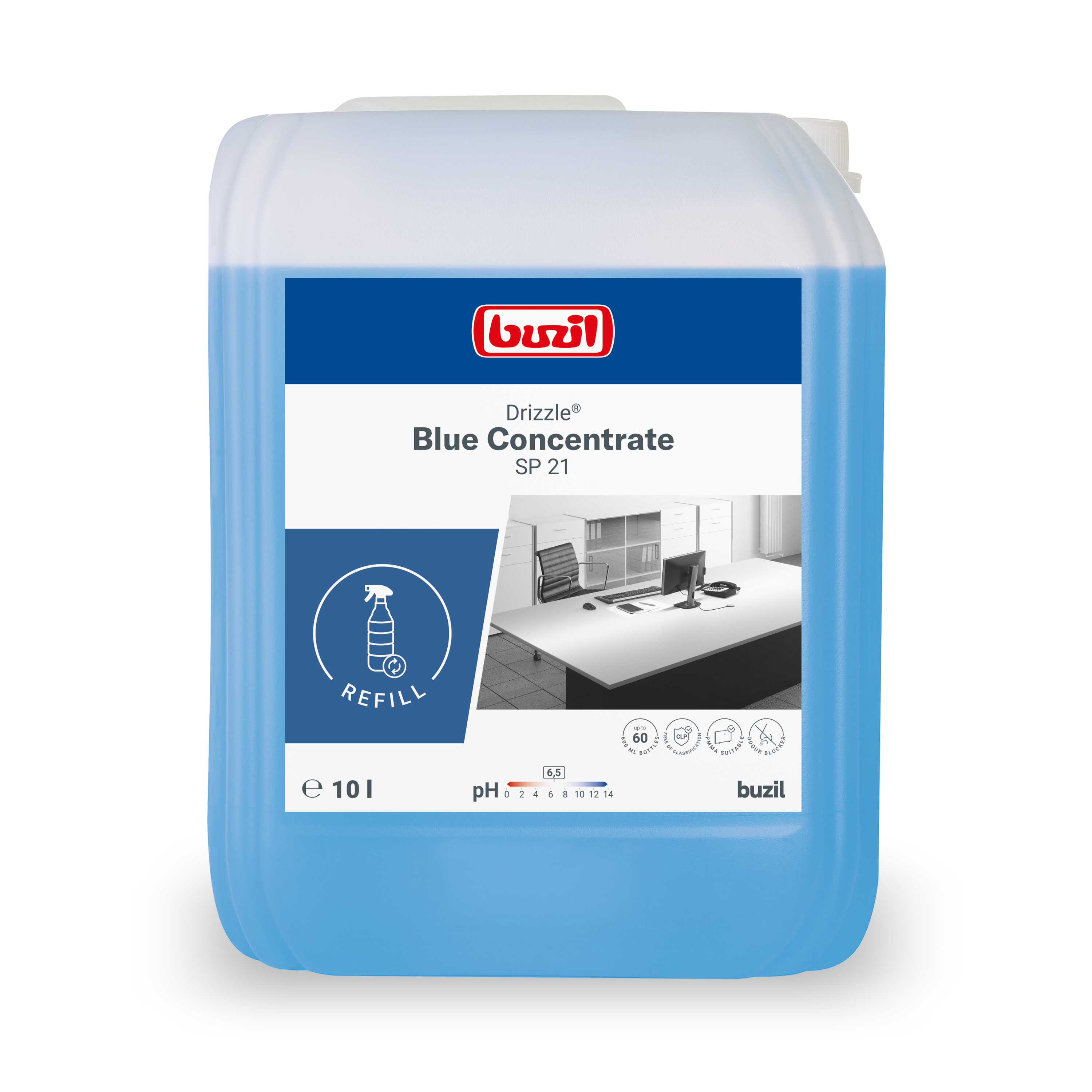 Drizzle® Blue Concentrate Universalreiniger blau | Kanister (10 l)-zoom-1