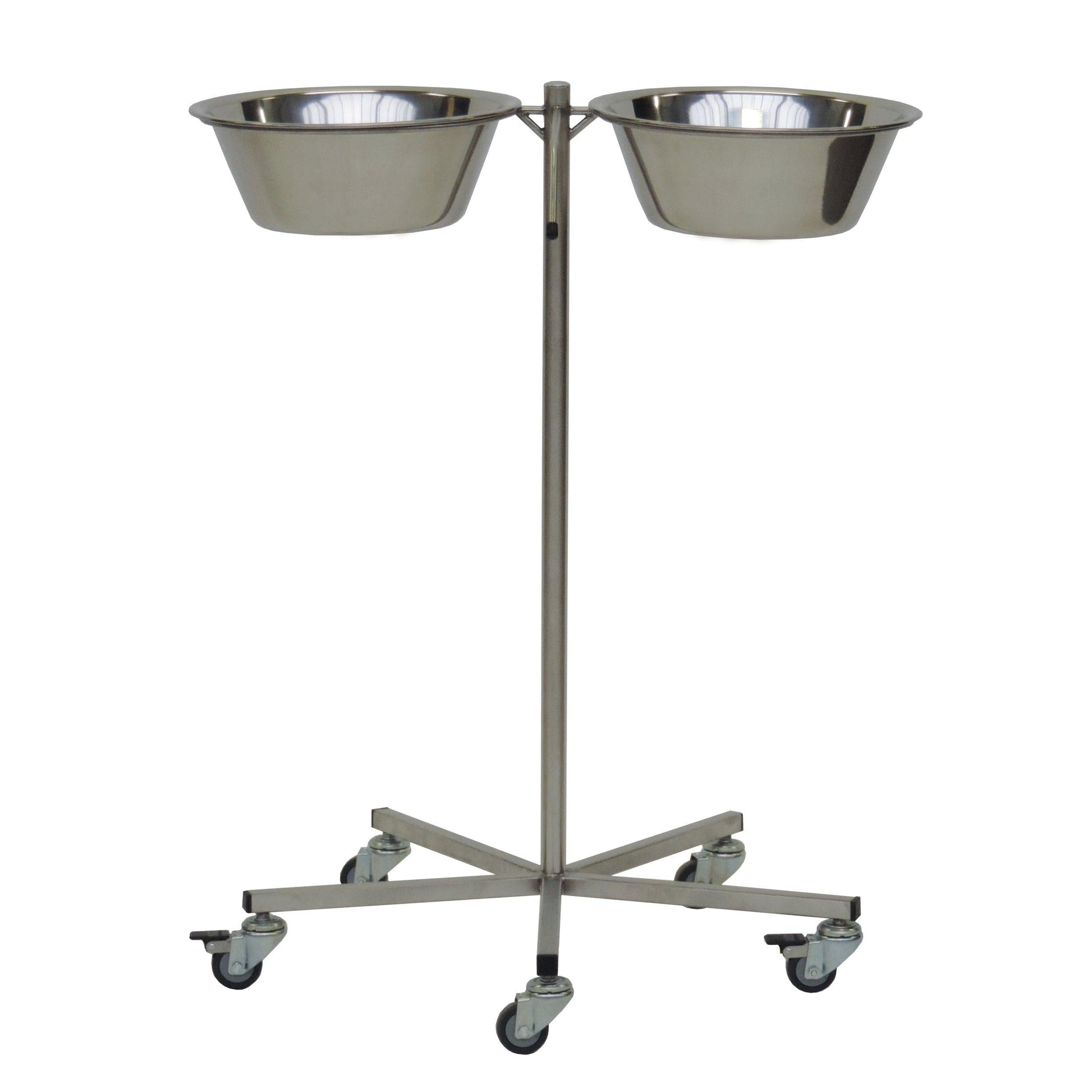 Novocal Schalenständer Abmessungen: 700 x 600 x 800 mm (BxTxH) 5 Edelstahl-Leichtlauflenkrollen Ø | Packung (1 Stück)-1