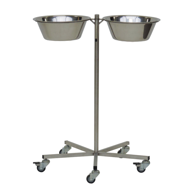 Novocal Schalenständer Abmessungen: 700 x 600 x 800 mm (BxTxH) 5 Edelstahl-Leichtlauflenkrollen Ø | Packung (1 Stück)-zoom-