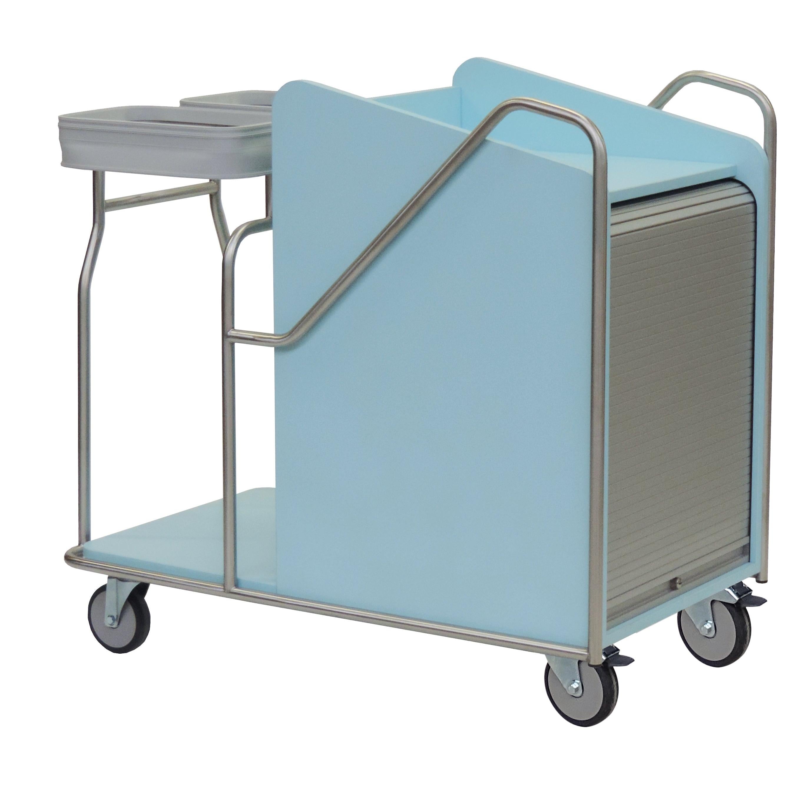 Novocal Stationswagen Rahmen: Edelstahl Sämtliche Rohrverbindungen sind  rundum verschweißt   2 | Packung (1 Stück)-zoom-1