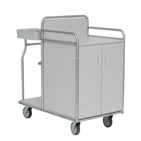 Novocal Stationswagen Rahmen: Edelstahl Sämtliche Rohrverbindungen sind  rundum verschweißt   4 | Packung (1 Stück)-zoom-